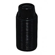 PHENOLIC 10MM SBC THREADED LAMPHOLDER BLACK