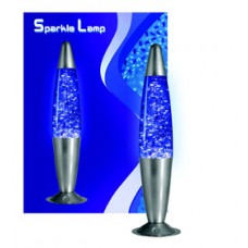 Motion Lava Lamp Blue Sparkle