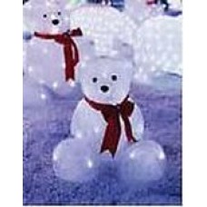 CHRISTMAS TEDDY BEAR 32 LED 